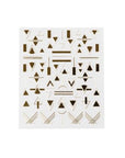 Nascita Triangle Nail Stickers - 08 - Unique Nail Art Designs for Easy Decoration Nascita Triangle Nail Stickers - Unique Nail Art nail stickers, triangle nail art, nail decoration, adhesive nail designs, DIY nail embellishments, nail art supplies, easy nail art, nail stickers for sale, nail decoration ideas, triangle nail stickers, Nascita nail products