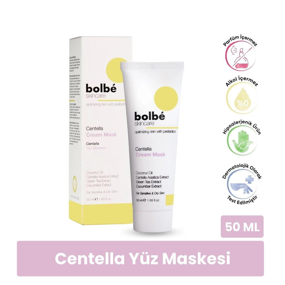 Bolbe Soothing Moisture Face Mask for Sensitive Skin 50 ml