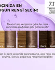 L'Oreal Paris Excellence Cool Creme Hair Color 7.11 - Extra Ash Brown | 100% Gray Coverage