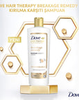 Dove Hair Therapy Breakage Remedy Shampoo - Nourishing, Anti-Breakage Hair Care for Damaged, Fragile Hair - view 5