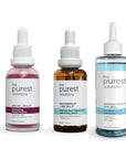 The Purest Solutions Skincare Set - Exfoliating, Pore Tightening & Toning for Uneven Skin Tone - Face Serum