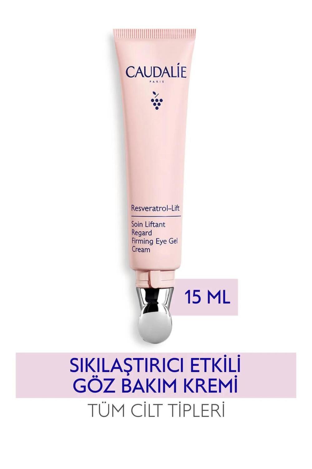 Caudalie Resveratrol Lift Firming Eye Cream - Anti-Aging, Firming & Lift Eye Cream 0.51 fl oz Caudalie Resveratrol Lift Eye Cream - Firm, Lift & Anti-Age Resveratrol Eye Cream, Anti-aging Eye Cream, Firming Eye Cream, Lift Eye Cream, Caudalie Eye Cream, Anti-aging Skincare, Eye Care, Skincare, Natural Skincare, Cosmetic, Beauty Product, Firming Skincare, Lift Skincare, Eye Cream for Fine Lines, Wrinkle Reduction, Sagging Skin Solution, Youthful Appearance, Radiant Skin, Dermatologically Tested, Antioxidant