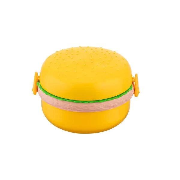 Beehome Hamburger Shaped Food Storage Container - Leak-Proof, Easy Clean, Kid-Friendly Lunch Box Beehome Hamburger Food Container - Leak-Proof & Easy Clean food storage container, leak-proof container, kid-friendly lunch box, hamburger shaped container, easy clean storage, lunch box, snack container, kids storage, plastic container, beehome