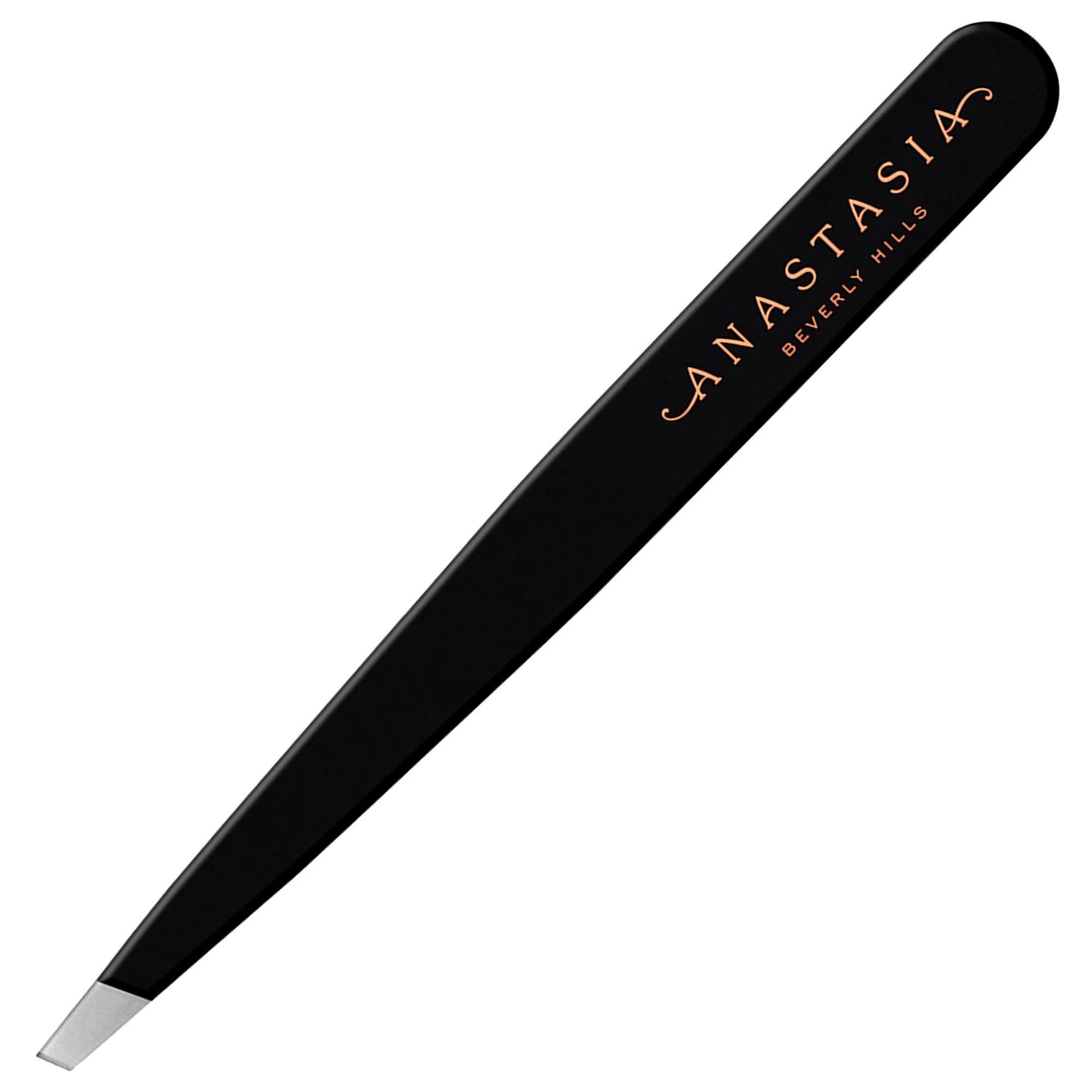 Slant-Tip Stainless-Steel Precision Tweezers - Professional Grooming Tool for Precise Eyebrow Shaping Precision Tweezers for Eyebrow Grooming Precision Tweezers, Eyebrow Tweezers, Slant Tip Tweezers, Stainless Steel Tweezers, Professional Grooming Tool, Beauty Tools, Grooming Essentials, Eyebrow Grooming, Salon Quality, Durable Tweezers, Precise Grooming