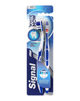 Signal White Now 1+1 Toothbrush - Comfortable Brushing, Teeth Whitening, Oral Care for a Brighter Smile Signal White Now Toothbrush - Comfortable Brushing & Whitening Signal White Now, Toothbrush, Teeth Whitening, Oral Care, Comfortable Brushing, Oral Hygiene, Fresh Breath, Plaque Removal, Whitening Toothbrush, Ergonomic Handle, Tongue Cleaner