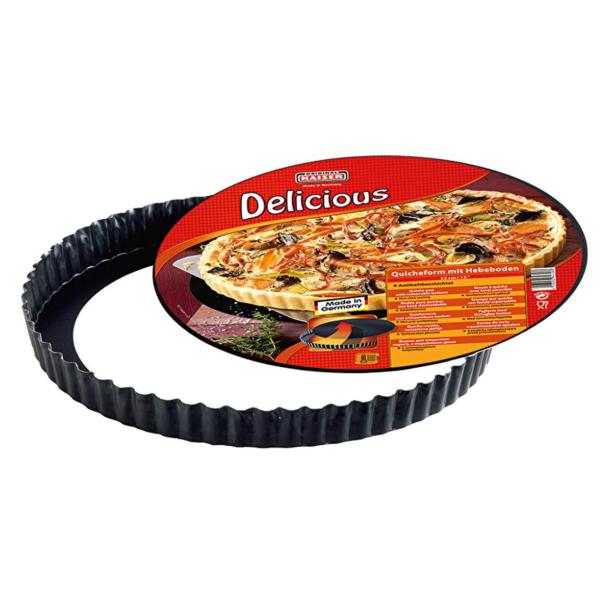 Kaiser 28 cm Non-Stick Tart Pan with Removable Base - German Made Bakeware for Effortless Baking Kaiser 28cm Non-Stick Tart Pan - German Quality Bakeware Tart Pan, Non-Stick Tart Pan, Removable Base Tart Pan, 28 cm Baking Pan, German Made Bakeware, Baking Essentials, Home Baking, Dessert Baking, Non-Stick Baking, Easy Cleaning, Durable Bakeware, Special Occasion Baking, Everyday Baking