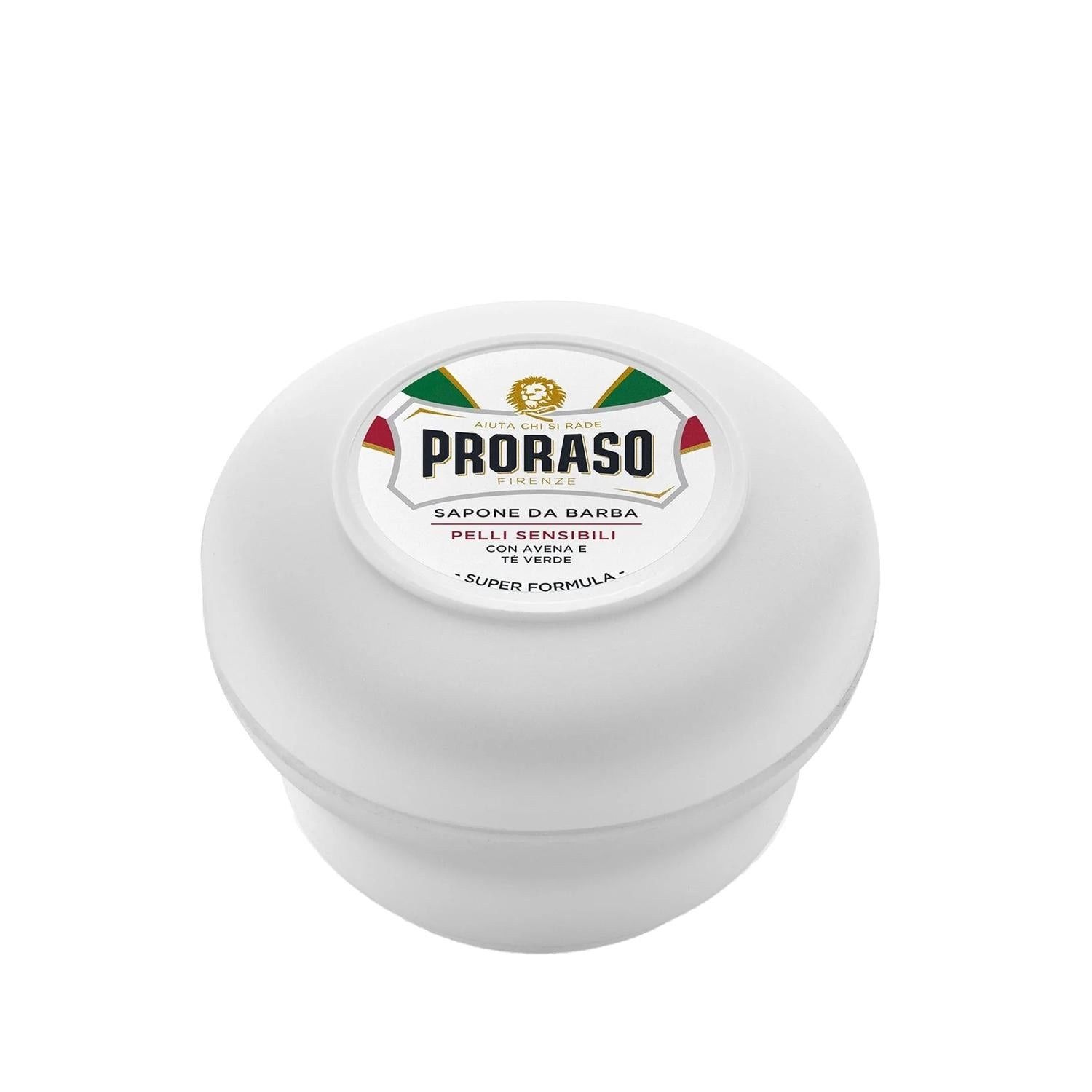 Proraso Proraso White Series Green Tea & Oat Shaving Soap - 150ml, Natural & Luxurious Shaving Essentials Proraso White Series Shaving Soap - Natural & Luxurious Shaving Proraso White Series Shaving Soap, Green Tea and Oat Extract Shaving Soap, Luxury Shaving Products, Natural Shaving Soap, Shaving Essentials, Proraso, White Series, Green Tea, Oat Extract, Shaving Soap, Natural Ingredients, Luxurious Shaving, Grooming Essentials, Men's Grooming, Shaving Products, Cosmetic Products