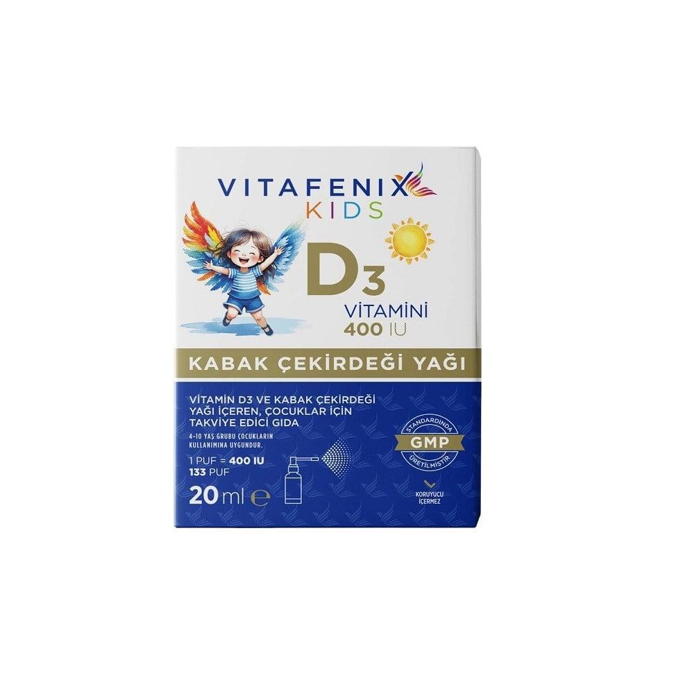 Vitafenix Kids Vitamin D3 Liquid Drops 20 ml