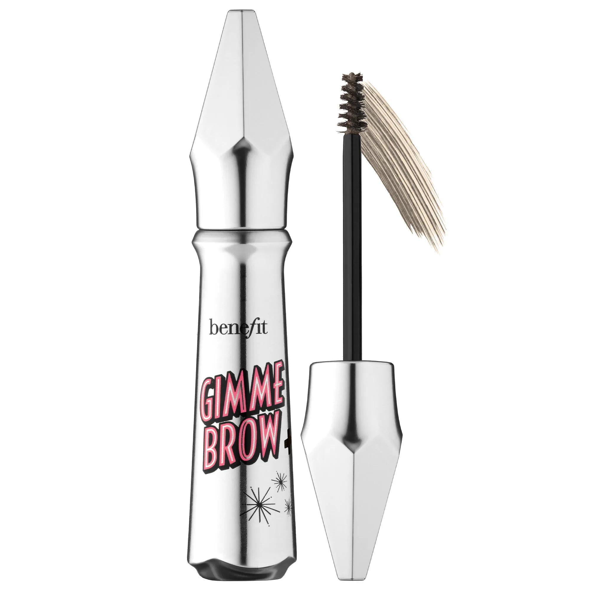 Benefit Gimme Brow+ Tinted Volumizing Eyebrow Gel - Natural-Looking Brow Volume & Definition Benefit Gimme Brow+ - Tinted Volumizing Eyebrow Gel tinted eyebrow gel, volumizing brow gel, eyebrow definition, natural-looking brow volume, water-resistant eyebrow product, Benefit, Gimme Brow+, brow gel, eyebrow volumizer, beauty, cosmetics, makeup, eye makeup, brow products