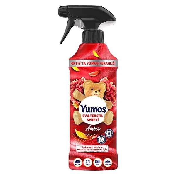 Yumoş Amber Home & Fabric Refreshing Spray: Eliminate Odors & Freshen Textiles with Long-Lasting Amber Scent. Alcohol & Water-Based, Dermatologically Tested Yumoş Amber Spray: Freshen Fabrics & Eliminate Odors fabric refresher spray, home textile spray, amber scent spray, odor eliminator for fabrics, alcohol-free fabric spray, water-based home spray, Yumoş spray, fabric deodorizer, home fragrance spray, textile refresher, fabric spray, home spray, amber spray, odor eliminator, alcohol-free spray, water-base