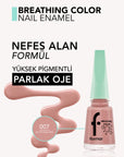Flormar Breathing Color High Pigment Breathable Nail Polish