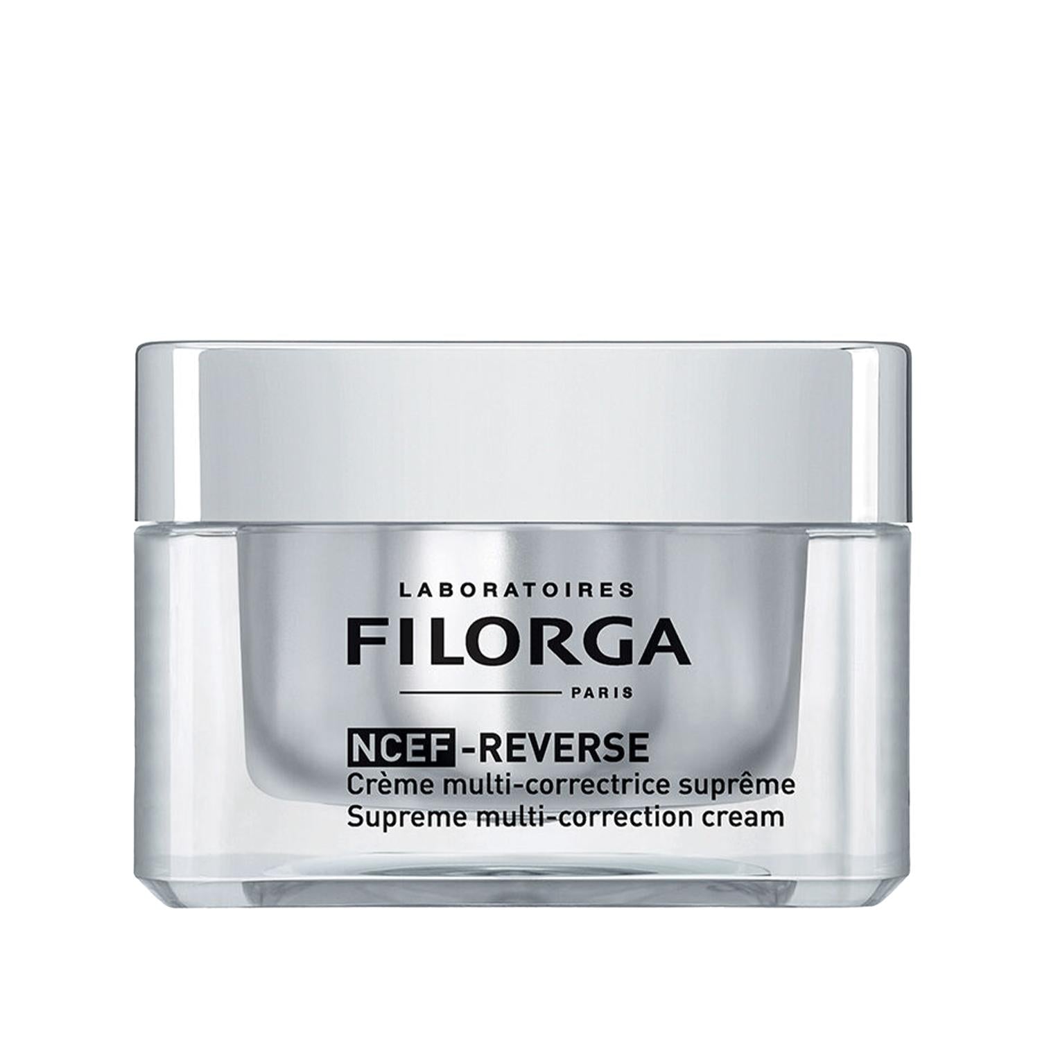 Filorga NCEF Reverse Supreme Anti-Aging Cream - Multi-Correction Skincare for Aging Skin, Premium Anti-Aging Products, 1.69 fl oz Filorga NCEF Reverse Supreme Anti-Aging Cream - Premium Skincare anti-aging cream, Filorga NCEF Reverse Supreme, multi-correction skincare, aging skin care, premium anti-aging products, skincare for mature skin, luxury skincare, anti-aging solutions, skincare routine, youthful appearance, fine lines and wrinkles, skin firmness, advanced skincare formula