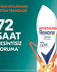 Rexona Women's Peach & Lemon Herb Antiperspirant Spray 150 ml - 72 Hour Protection
