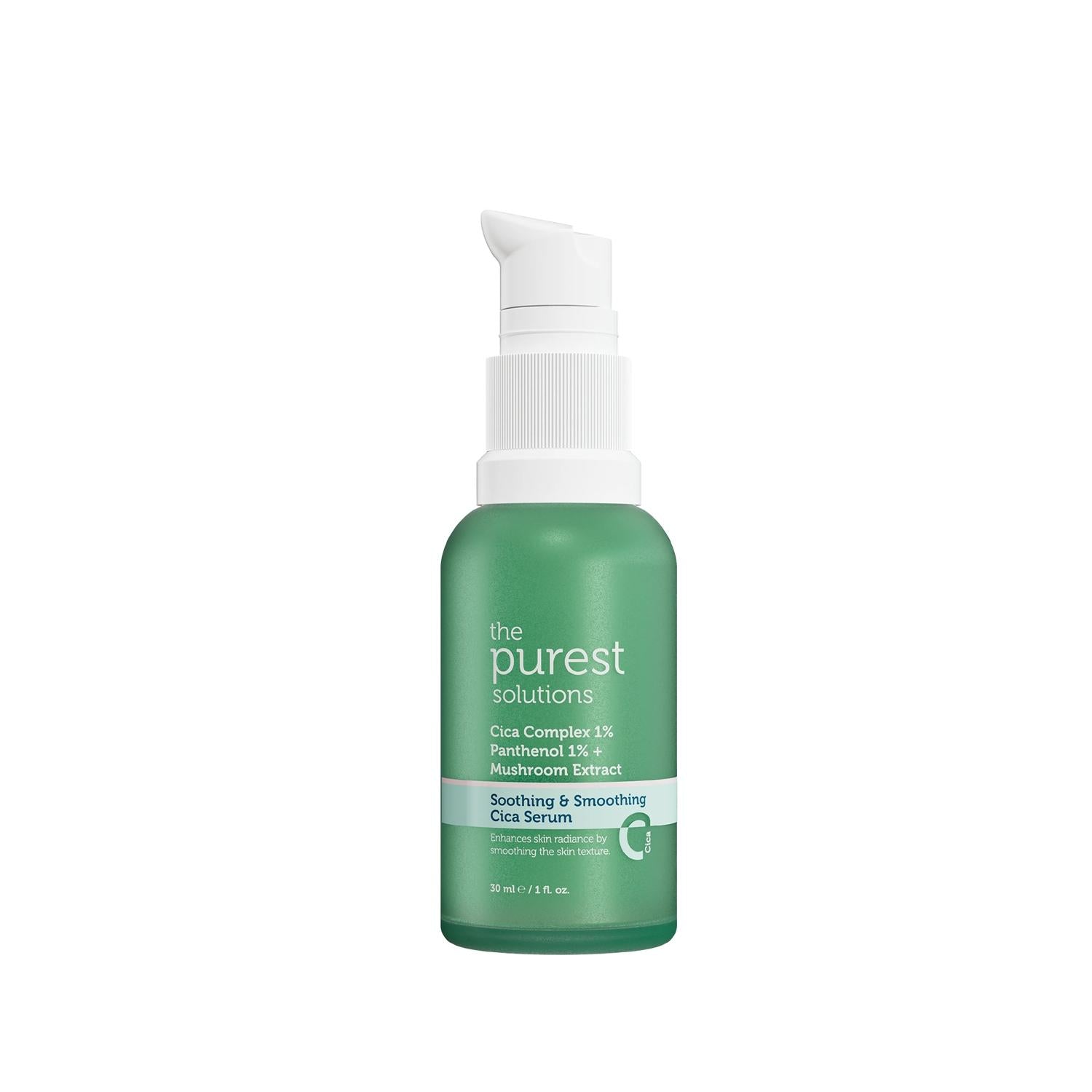 The Purest Solutions Cica Serum for Sensitive Skin - Soothing, Smoothing, and Redness Reduction - 30ml Cica Serum for Sensitive Skin - Soothe & Smooth Cica Serum, Sensitive Skin Care, Soothing and Smoothing Serum, Redness Reduction, Skin Barrier Repair, Natural Skincare, Skincare for Sensitive Skin, Gentle Skincare, Redness Relief, Skin Soothing, Skin Smoothing, Sensitive Skin Solutions, Skincare Routine, Daily Skincare, Natural Ingredients, Skincare Essentials