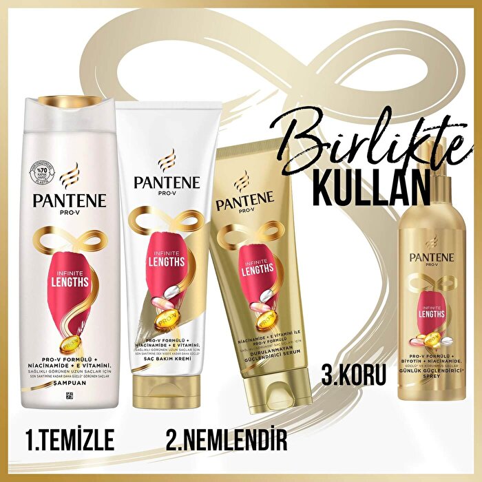Pantene Pro-V Infinite Lengths Leave-In Serum 200ml - Hair Repair