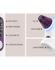 X-Level Facial Cleansing and Massaging Device - Waterproof, Rechargeable, and Adjustable Intensity for Advanced Skincare - X-Shinyachne Mavi Işıklı Siyah Nokta Temizleyici XPC3001 X-Level Facial Cleansing Device - Waterproof & Rechargeable facial cleansing device, massaging facial cleaner, rechargeable facial care, waterproof beauty device, adjustable intensity facial massager, skincare routine, advanced facial cleansing, X-Level, X-Shinyachne Mavi Işıklı Siyah Nokta Temizleyici XPC3001, beauty tech, person