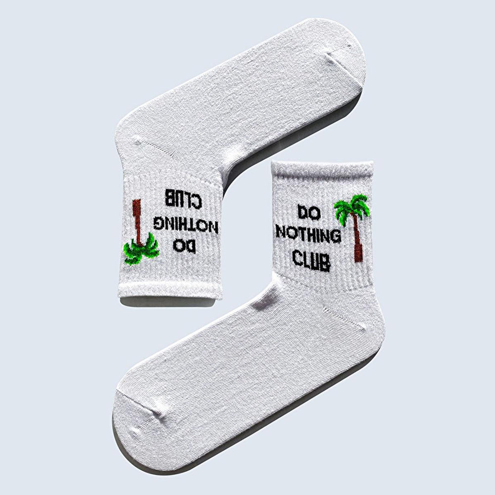 Carnaval Socks 7-Pair Slogan Design Socks Set - Comfortable Casual Socks for Fashion-Conscious Individuals - view 5