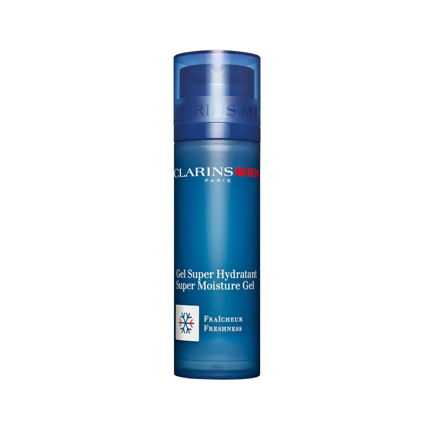 Clarins Men Super Moisture Gel: Hydrating Facial Moisturizer for Men - Intense Hydration, Fast Absorption, 50ml Clarins Men Moisturizer: Hydrating Gel for Men | Free Shipping Clarins Men moisturizer, men's facial gel, hydrating gel for men, men's skincare, Super Moisture gel, Clarins Men skin hydration, men's moisturizing gel 50ml, men's facial moisturizer, hydrating moisturizer, non-greasy moisturizer, face moisturizer, skincare for men, travel size moisturizer, dry skin solution, skincare, beauty, facial