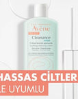 Avene Cleanance Hydra Cleansing Cream - Gentle, Hydrating, Soothing Skincare for Sensitive Skin Avene Cleanance Hydra Cleansing Cream - Gentle Skincare Avene Cleanance Hydra Cleansing Cream, gentle cleansing cream, soothing skincare, hydrating cleanser, sensitive skin care, skincare for sensitive skin, moisturizing cleanser, face and body cleanser, Avène Thermal Water, Coconut Oil, Shea Butter, Safflower Oil, Zinc Gluconate