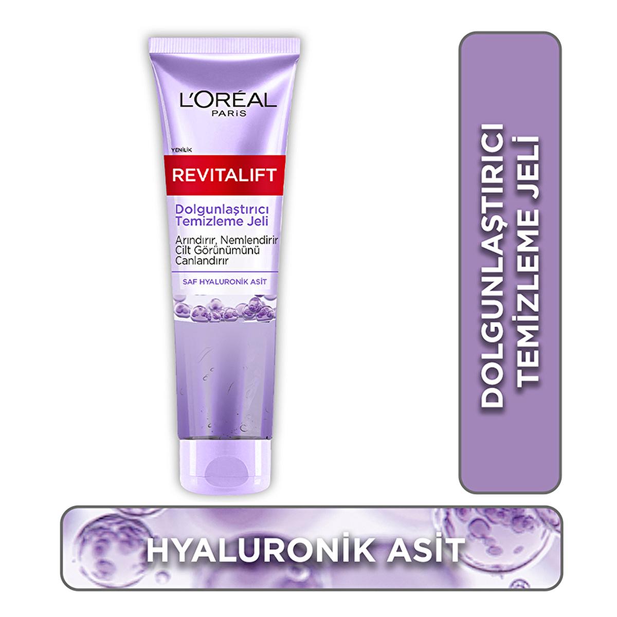 Loreal Paris Revitalift Dolgunlaştırıcı Temizleme Jeli - Hyaluronic Acid Facial Cleansing Gel for Hydrated Skin Loreal Paris Revitalift Cleansing Gel - Hyaluronic Acid for Hydrated Skin Loreal Paris Revitalift Cleansing Gel, Hyaluronic Acid Facial Cleanser, Moisturizing Facial Gel, Revitalizing Skincare Product, Daily Facial Cleanser for Hydration, Facial Cleansing Gel, Skincare with Hyaluronic Acid, Hydrating Facial Cleanser, Gentle Facial Cleanser, Sensitive Skin Skincare, Skincare Routine, Cleansing and