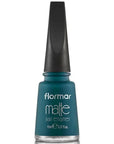 Flormar Matte Nail Polish in M06 Elegant Green 11ml