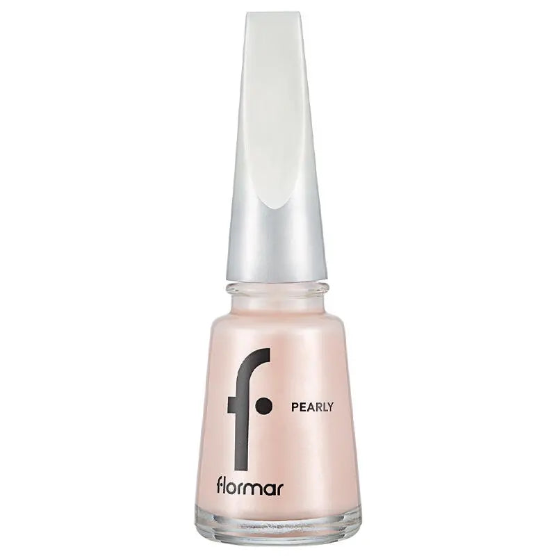 Flormar Pearly Nail Polish in PL111 Pink Ivory, High Shine