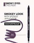 Flormar Smoky Eyes Waterproof Eyeliner 05 Deep Purple