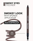 Flormar Smoky Eyes Waterproof Eyeliner in Outstanding Bronze