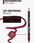 Flormar Waterproof Lipliner 205 Elegant Bordeaux 1.14g