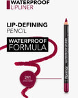 Flormar Waterproof Lipliner No 241 Sour Cherry 1.14g