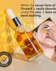 FlowerX Anti Aging Serum Brightness Moisturise Under Eye Dry