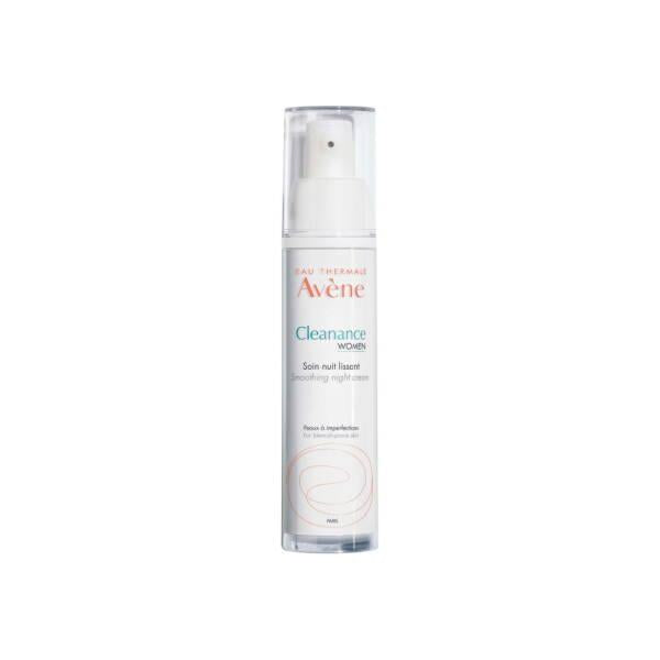 Avene Cleanance Women's Smoothing Night Cream: Fight Acne & Aging, Refine Skin Texture with Retinal - Nighttime Acne Treatment, 30ml Avene Smoothing Night Cream - Fight Acne & Aging! Avene night cream, acne-prone skin night cream, anti-aging night cream, night cream for women, smoothing night cream, retinal night cream, Avene Cleanance Women, night cream for acne, skin texture smoothing cream, nighttime acne treatment, night cream, acne treatment, anti-aging, skin smoothing, retinal, hexylresorcinol, avene