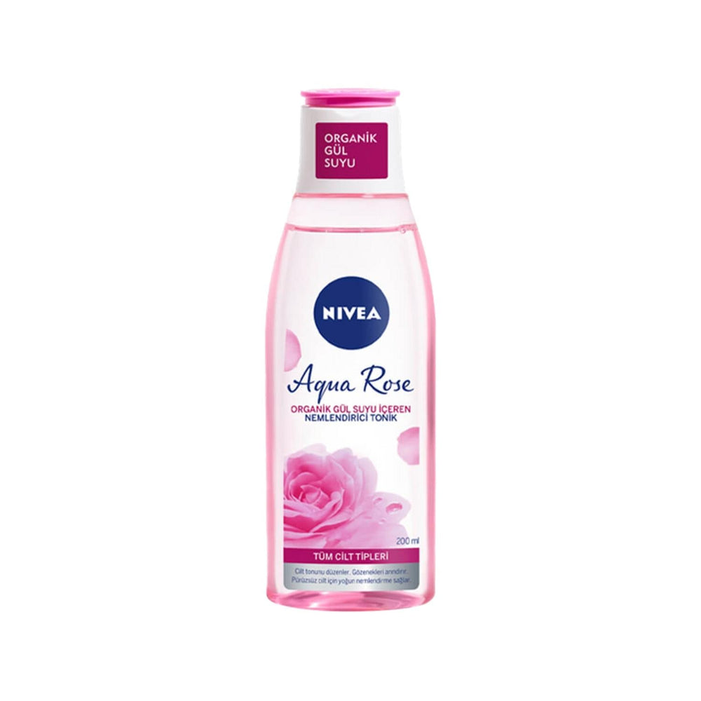 Nivea Aqua Rose Moisturizing Toner 200ml - Organic Rose Water - image 3