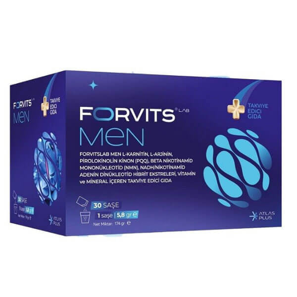 Forvits Lab Men Daily Multivitamin Supplement 30 Sachets