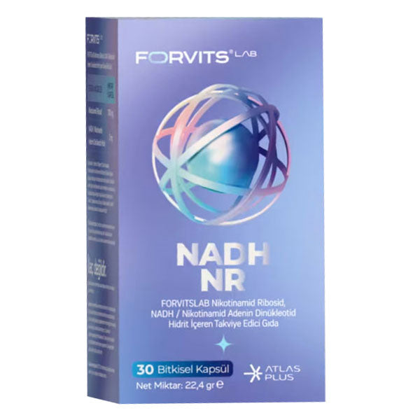 Forvits Lab NADH NR Energy Support Supplement 30 Capsules