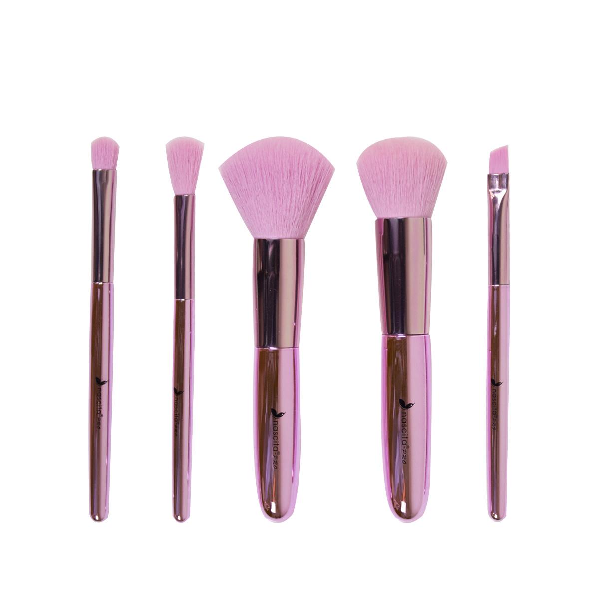 Nascita 5-Piece Makeup Brush Set - Portable, Compact, and Versatile Makeup Tools for Travel and Daily Use Nascita 5-Piece Makeup Brush Set - Portable & Versatile makeup brush set, portable makeup brushes, travel makeup kit, compact makeup brushes, 5-piece makeup brush set, makeup tools, travel cosmetics, beauty on-the-go, makeup essentials, cosmetics for travel, gift ideas for makeup lovers
