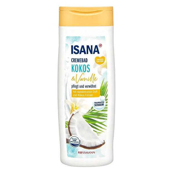 Isana Creamy Coconut & Vanilla Shower Gel - Moisturizing, Vegan, Dermatologically Tested - 25.36 fl oz Isana Coconut & Vanilla Shower Gel - Vegan & Moisturizing Creamy shower gel, Vegan shower products, Moisturizing shower gel, Dermatologically tested shower gel, Coconut and vanilla scented shower gel, Isana, Shower Gel, Vegan personal care, Coconut fragrance, Vanilla fragrance, Moisturizing, Dermatologically tested, Luxury shower experience
