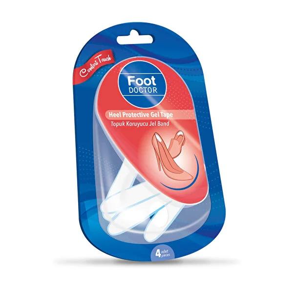 Foot Doctor: Waterproof Heel Protector Gel Bandage - Blister Prevention, Foot Care, Heel Pain Relief, Strong Adhesive (4 Units) Foot Doctor Heel Protector: Waterproof Gel Bandage for Blister Prevention heel protector, gel bandage, blister prevention, waterproof bandage, foot care, heel pain relief, adhesive bandage for heels, ayak topuk koruyucu, su geçirmez yara bandı, foot protection, waterproof, strong adhesive, thin design, blister treatment, wound care, hiking, running, new shoes, active lifestyle, foo