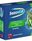 Theranatur Ahududu Flavored Lozenges - 16 Count | Natural Aromatherapy Throat Soothers - Vitamin & Supplement