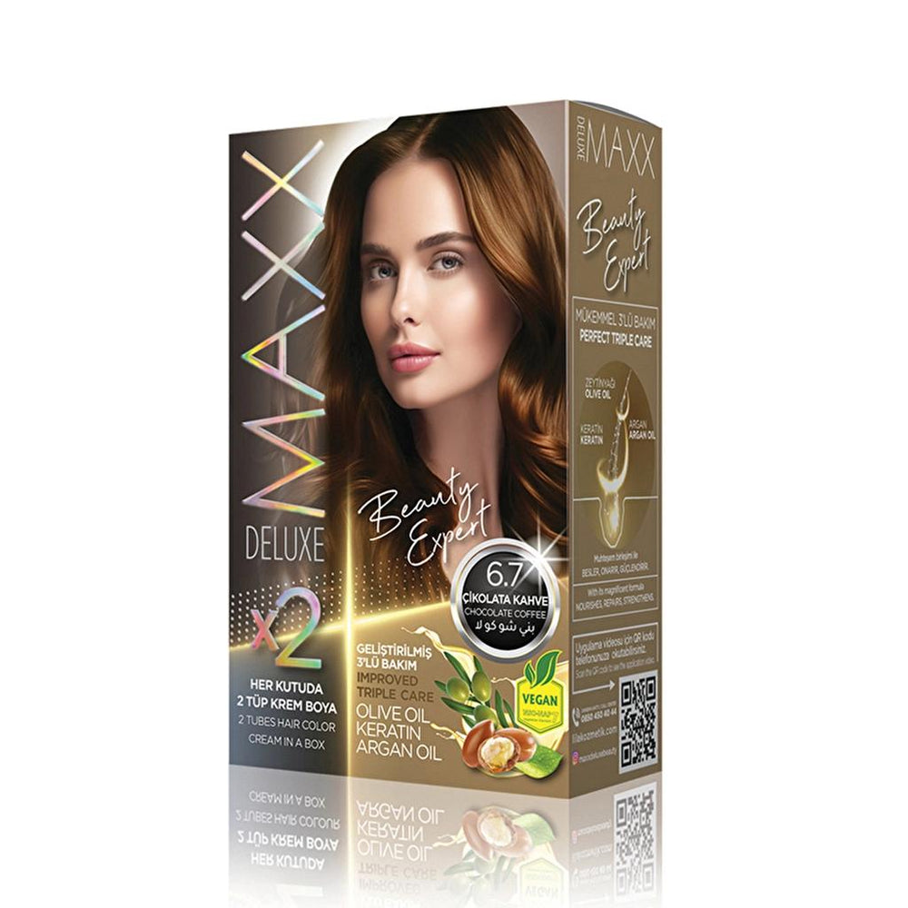 Maxx Deluxe Hair Color 6.7 Chocolate Brown