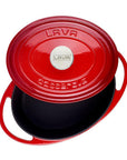 Lava Cast Iron Cookware - Durable Enamel Coated Oval Pot, 8.66 x 11.02 inches - Ideal for Home Cooks