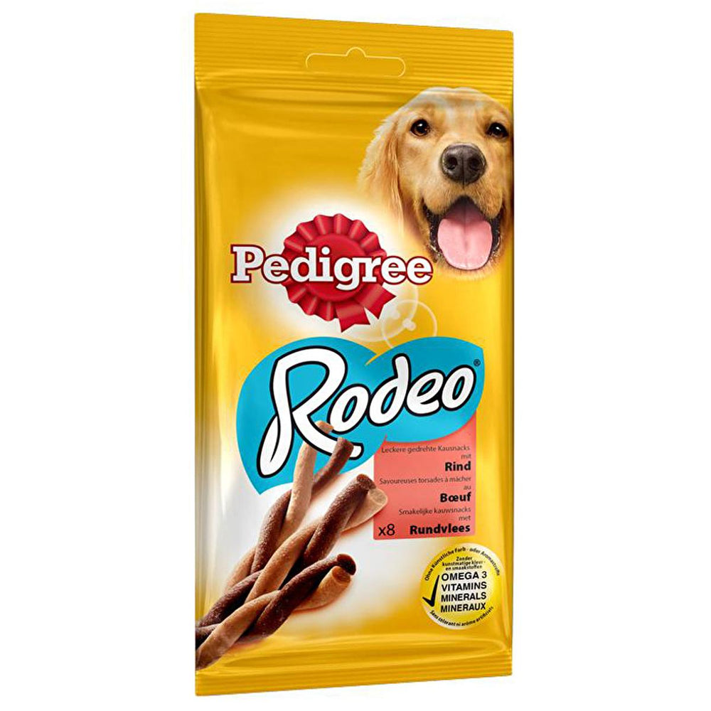 Pedigree Dog Treats - Healthy Snacks for Dogs with Vitamins, Calcium & Omega 3 - 4 Count - Vitamin & Supplement