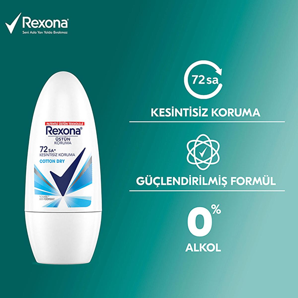 Rexona Cotton Dry Roll-On Deodorant for Women: 72-Hour Protection, Hypoallergenic, and Soft Cotton Extracts - Stay Fresh All Day! Rexona Cotton Dry 72H Deodorant: All-Day Freshness roll on deodorant, 72 hour deodorant, cotton dry deodorant, hypoallergenic deodorant, women's deodorant, long lasting deodorant, antiperspirant deodorant, Rexona deodorant, deodorant for sensitive skin, deodorant with cotton extract, deodorant, antiperspirant, sensitive skin, long-lasting protection, odor protection, sweat protec