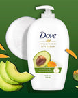 Dove Moisturizing Liquid Hand Soap with Avocado Oil & Calendula Extract - 15.22 fl oz - Gentle for Dry Skin - view 7