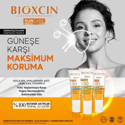 Bioxcin SPF 50+ Sunscreen for Sensitive Skin - Anti-Spot, Hyaluronic Acid, Water-Resistant, 5.07 fl oz Bioxcin SPF 50+ Sunscreen for Sensitive Skin SPF 50+ Sunscreen, Sensitive Skin Sunscreen, Anti-spot Sun Cream, Hyaluronic Acid Sunscreen, Water-resistant Sunscreen, Sun Protection, Skin Care, Dermatologically Tested, Non-Greasy, Lightweight, Daily Use, Outdoor Activities, Hyperpigmentation, Skin Spots, UVA Protection, UVB Protection, Cosmetic, Beauty, Skincare Routine, Sunscreen Lotion, Moisturizing Sunscr