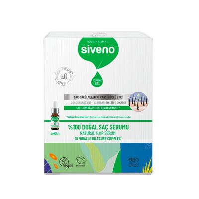 siveno natural hair loss serum 4x10 ml, herbal ingredients of siveno hair serum, application method of siveno hair care, packed siveno hair serum Siveno Natural Hair Loss Serum - Plant-Based Treatment | 4x10 ml Siveno Natural Hair Loss Serum - Plant-Based Treatment | 4x10 ml siveno, natural-hair-care, hair-loss-serum, vegan, plant-based, hair-health, essential-oils, cruelty-free, moisturizing, ai-generated
