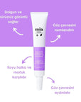 Mia Klinika Anti-Aging Eye Cream with Collagen & Peptides - Reduces Dark Circles & Wrinkles, 0.68 fl oz - view 2