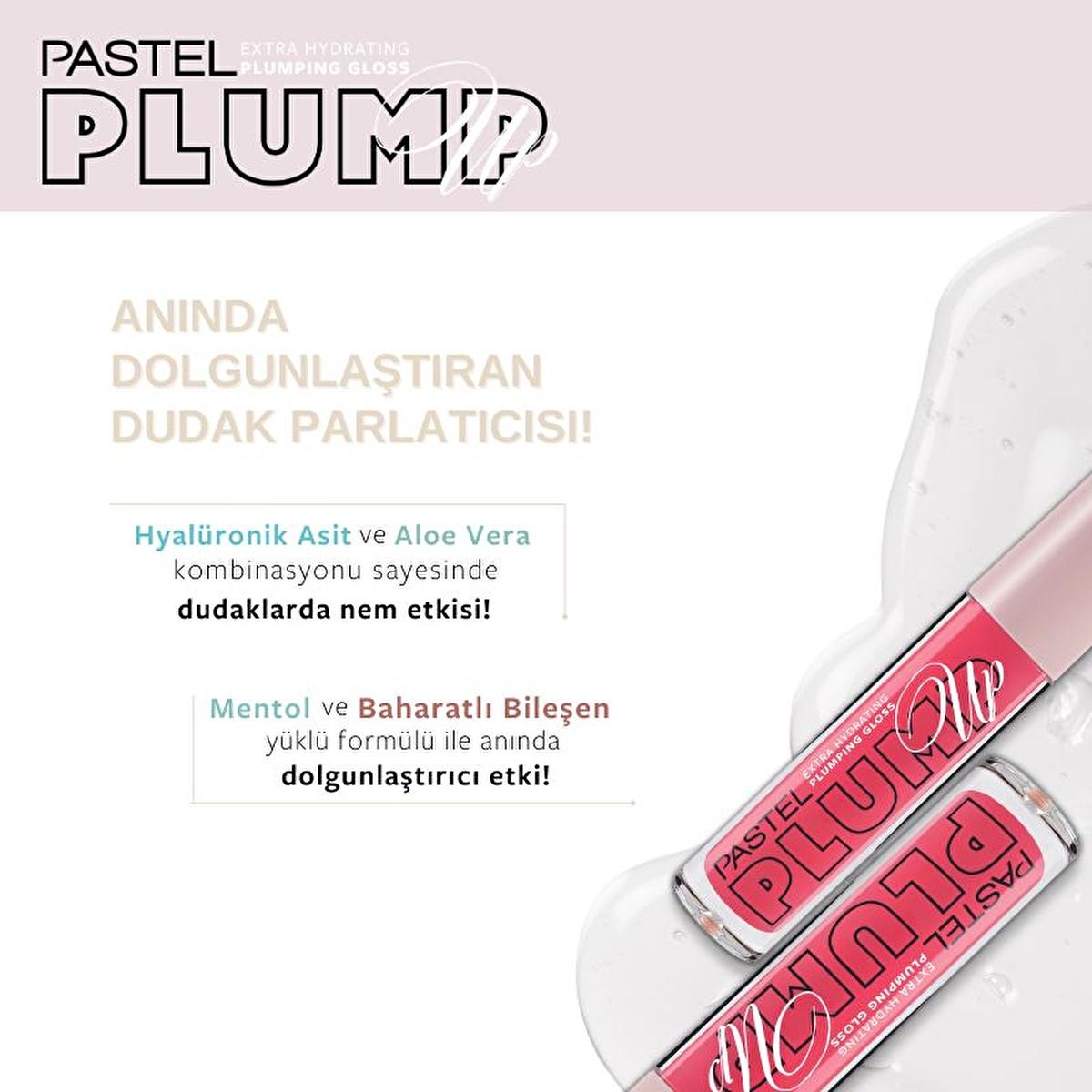 Pastel Profashion Plump Up Extra Hydrating Plumping Gloss 204 - Vegan Hydrating Lip Gloss for Dry Lips Pastel Hydrating Lip Gloss - Vegan & Cruelty-Free hydrating lip gloss, plumping lip gloss, vegan lip care, cruelty-free cosmetics, dermatologically tested lip gloss, lip moisturizer, vegan cosmetics, paraben-free, gluten-free, lip care, beauty products, skincare, cosmetic products