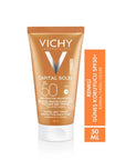 Vichy Vichy Capital Ideal Soleil BB Tinted Emulsion SPF50 Sunscreen - Waterproof, Hypoallergenic 50ml Vichy SPF50 Tinted Sunscreen - Waterproof & Hypoallergenic SPF50 tinted sunscreen, hypoallergenic sunscreen, water-resistant sunscreen, Vichy sunscreen, BB cream sunscreen, sunscreen for sensitive skin, paraben-free sunscreen, natural-looking coverage, sun protection, skincare, cosmetics, Vichy Capital Ideal Soleil