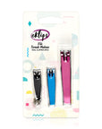 Eklips 3-Piece Nail Clippers Set - Precision Nail Care for Thin & Thick Nails - Hygienic & Durable - view 4